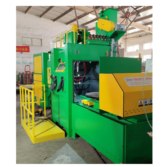 深圳百超廠家制造的數(shù)控自動噴砂機實拍圖片