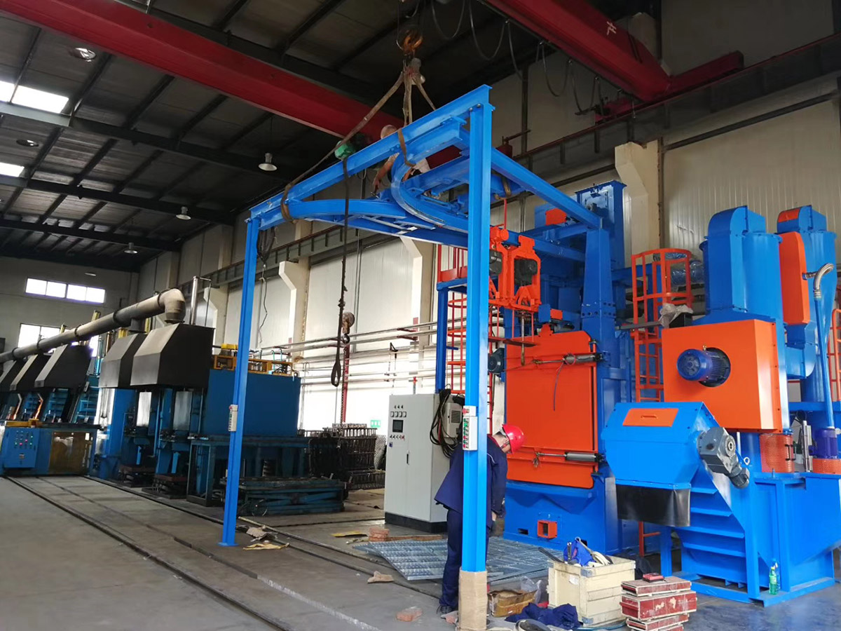 深圳百超機械吊鉤式拋丸機設(shè)備實拍圖 深圳百超機械吊鉤式拋丸機設(shè)備實拍圖