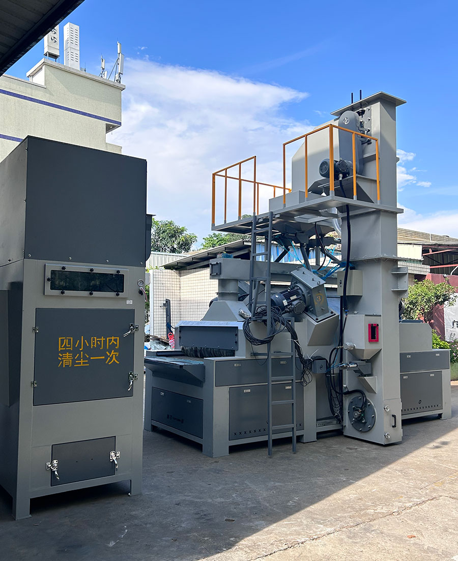 深圳百超噴砂機生產(chǎn)廠家制造的通過式拋丸機實拍圖片 深圳百超噴砂機生產(chǎn)廠家制造的通過式拋丸機實拍圖片