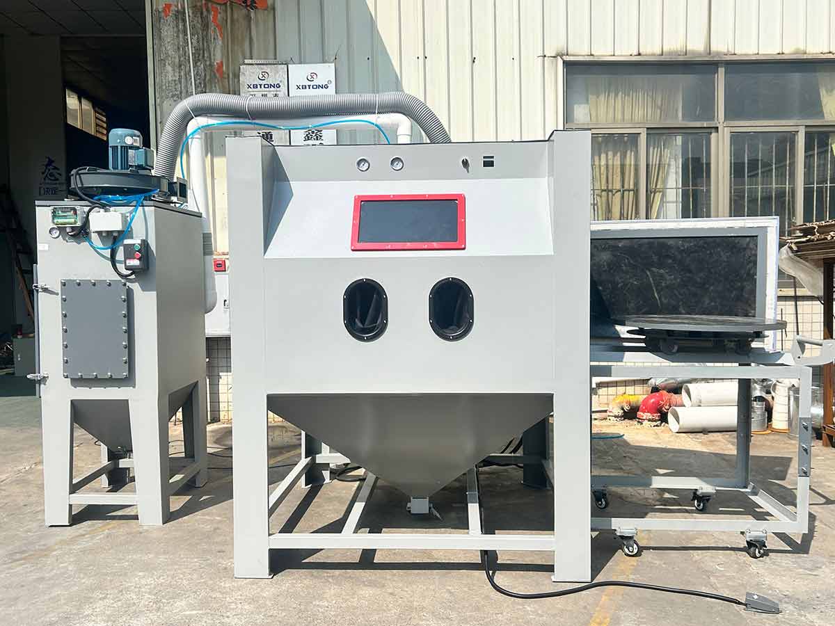 深圳百超機械手動噴砂機設(shè)備 深圳百超機械手動噴砂機設(shè)備